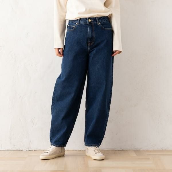 ガニー パンツ ネイビー レディース GANNI J1640 568 | AXES