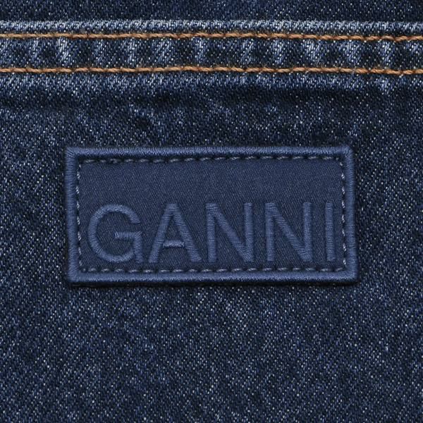 ガニー パンツ ネイビー レディース GANNI J1640 568 | AXES