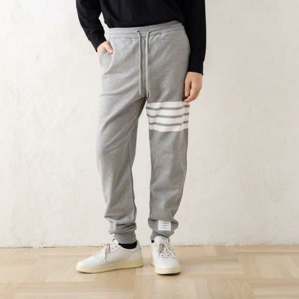 トムブラウン パンツ スウェットパンツ グレー メンズ THOM BROWNE