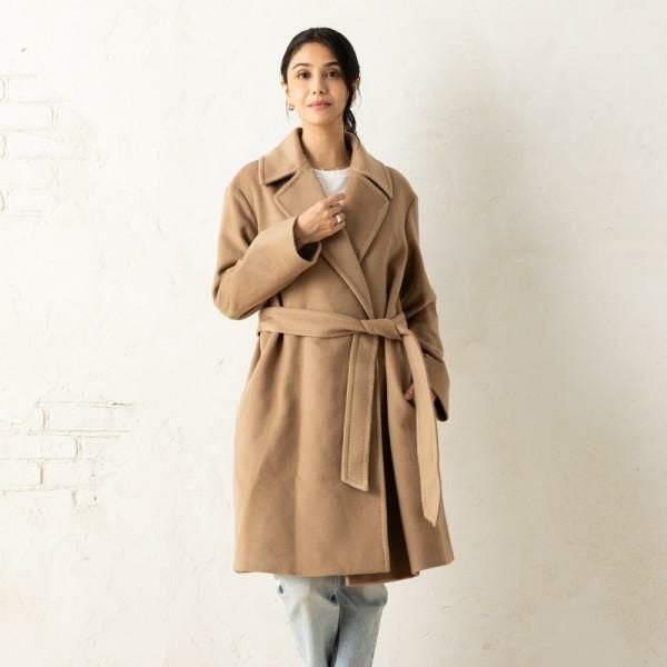 マックスマーラ コート アロナ S MAX MARA ピュアヴァージンウール