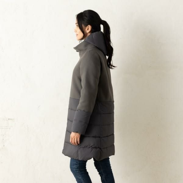 ヘルノ ダウンジャケット コート グレー レディース HERNO PI001965D