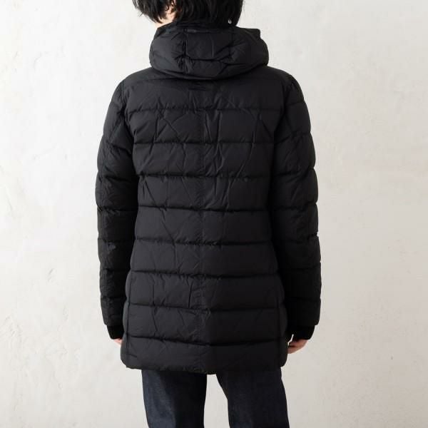 ヘルノ ダウンジャケット コート ブラック メンズ HERNO PI0191U