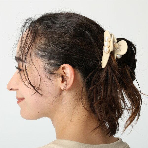 ALEXANDRE DE PARIS ヘアアクセサリー タイムレス パール ヘアー