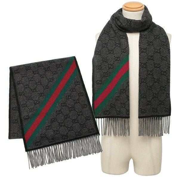 GUCCI スカーフ マフラー ストール メンズ グッチ 570603 3G200 | AXES