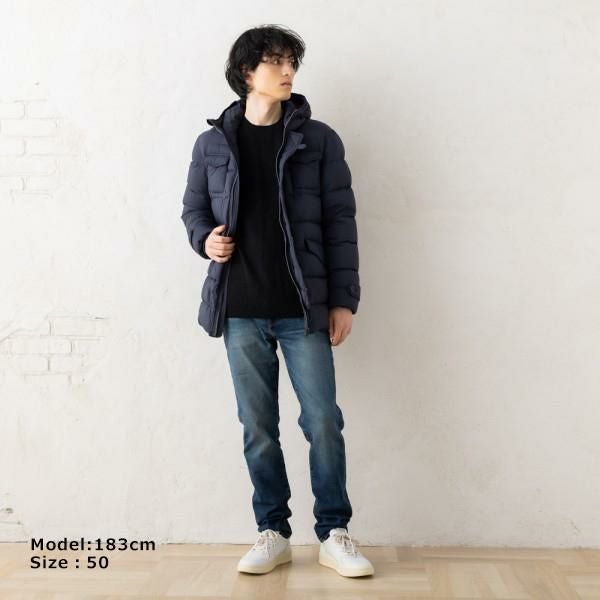 ヘルノ ダウンジャケット コート レジェンド ブルー メンズ HERNO