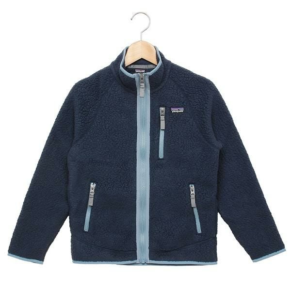 パタゴニア 子供服 レトロ ジャケット ネイビー キッズ PATAGONIA