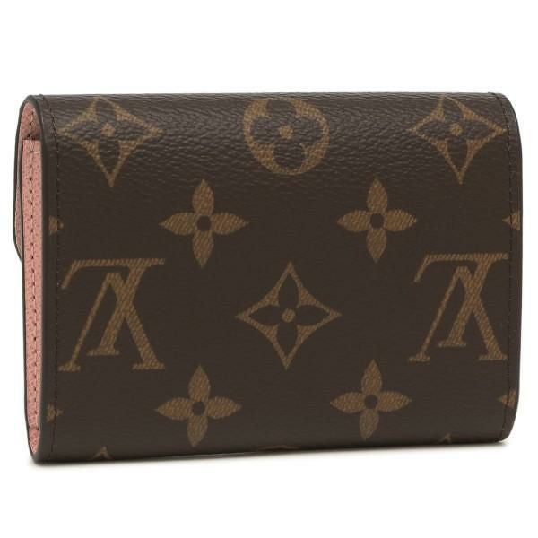 ルイヴィトン コインケース レディース LOUIS VUITTON M62361 ブラウン ピンク 詳細画像