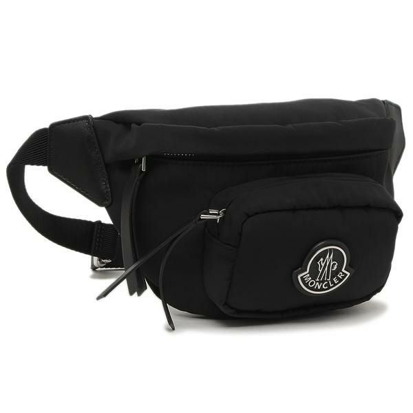 モンクレール　ブラックボディバッグ・ウエストポーチ モンクレール メンズ バッグ MONCLER ブランド ボディバッグ ウエスト