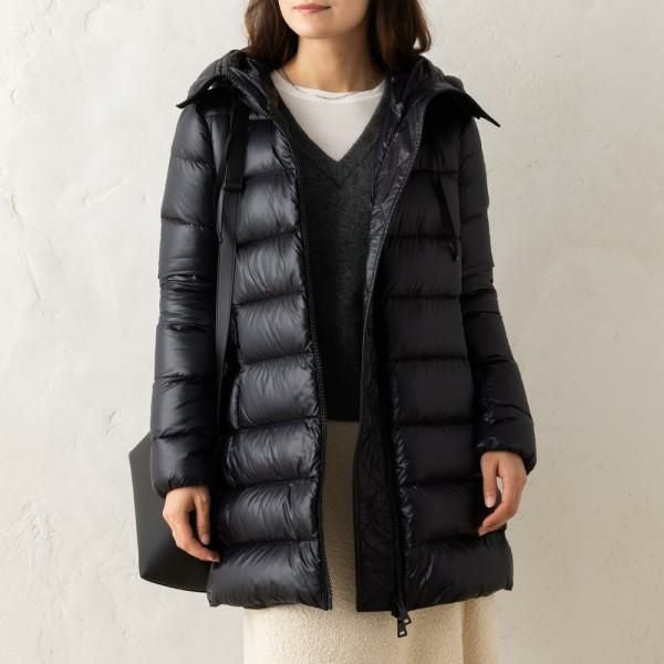 モンクレール ブルゾン コウロウ ブラック レディース MONCLER 1C00016