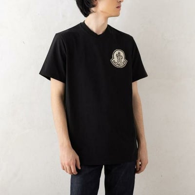 モンクレール Tシャツ カットソー ブラック メンズ MONCLER 8C00004 