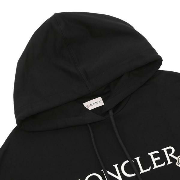 モンクレール パーカー フーディー ブラック レディース MONCLER