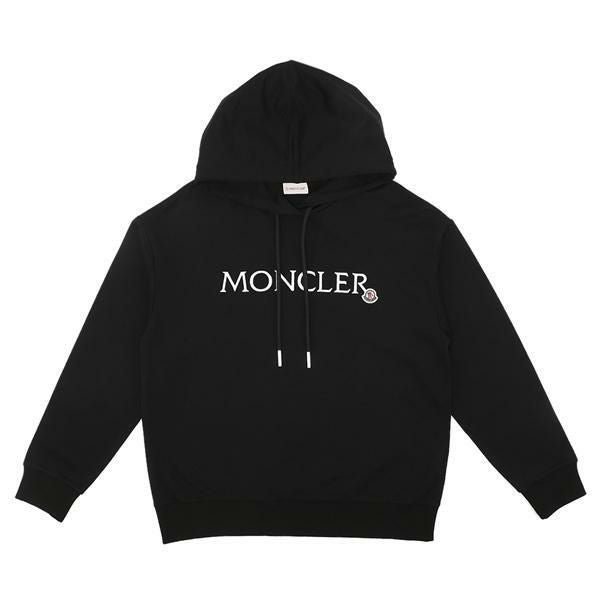 モンクレール パーカー フーディー ブラック レディース MONCLER