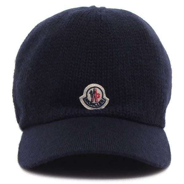 モンクレール 帽子 キャップ ネイビー レディース MONCLER 3B00021