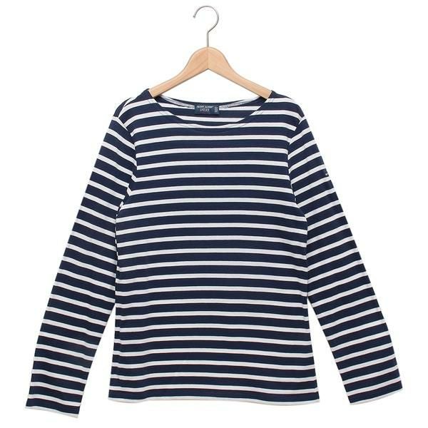 セントジェームス Tシャツ カットソー ホワイト ブルー メンズ ST