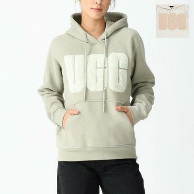 UGG パーカー アグ レディース レイ フーディー Rey UGGfluff Logo 