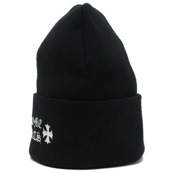 Chrome Hearts 黒 ニット帽 CHROME HEARTS Matty Boy Chomper Beanie ビーニー ニット帽 (CHROME
