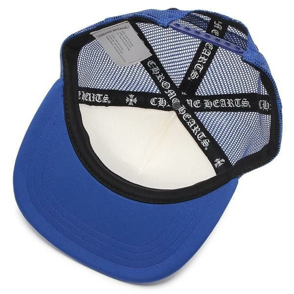 クロムハーツ 帽子 メッシュキャップ ブルー メンズ CHROME HEARTS