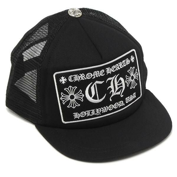 クロムハーツ 帽子 メッシュキャップ ブラック メンズ CHROME HEARTS