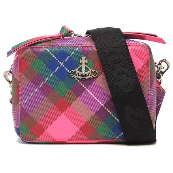 ヴィヴィアンウエストウッド ショルダーバッグ サフィアーノ ピンク