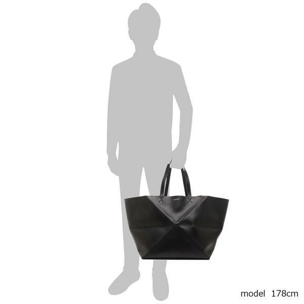 ロエベ ハンドバッグ パズルフォルドトート ブラック メンズ LOEWE ロエベ ハンドバッグ パズルフォルドトート ブラック メンズ LOEWE