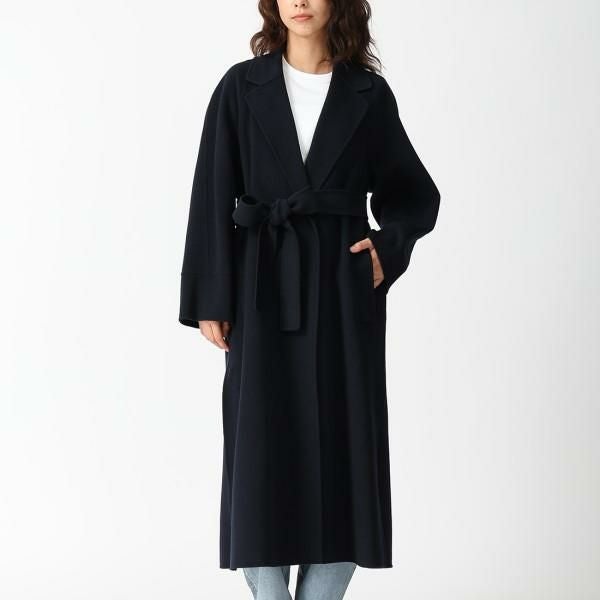 マックスマーラ コート アガタ ネイビー レディース Max Mara