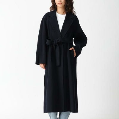 マックスマーラ コート アガタ ネイビー レディース Max Mara 