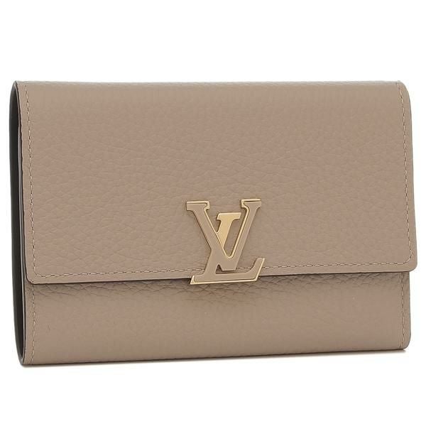 ルイヴィトン 三つ折り財布 ポルトフォイユ カプシーヌコンパクト