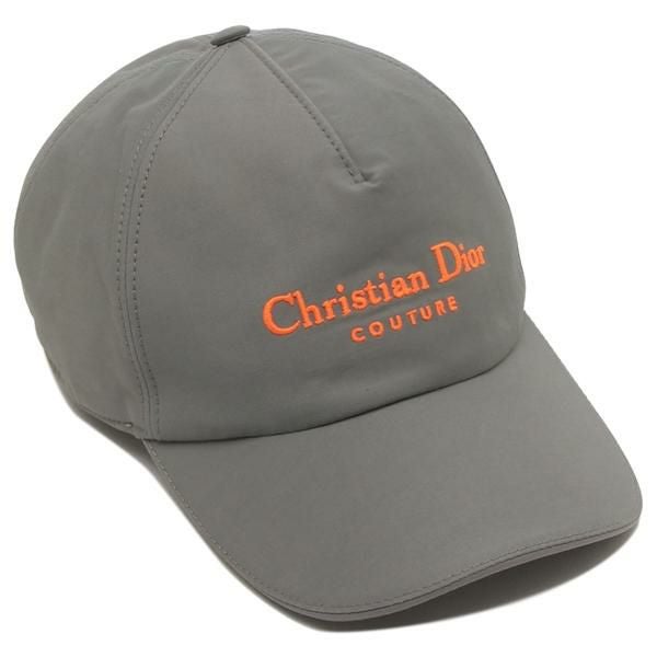 クリスチャンディオール 帽子 グレー メンズ Christian Dior