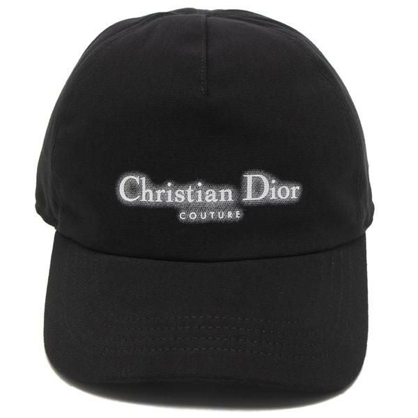 さやっちさん専用CHRISTIAN DIOR ブラックキャップ クリスチャンディオール 帽子 ブラック ホワイト メンズ Christian