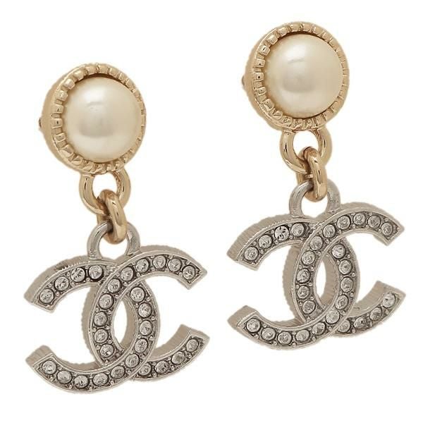 シャネル ピアス ココマーク CCマーク ゴールド レディース CHANEL