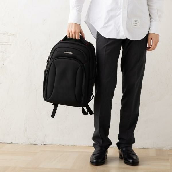 サムソナイト リュック バックパック SLIM BACKPACK ブラック メンズ