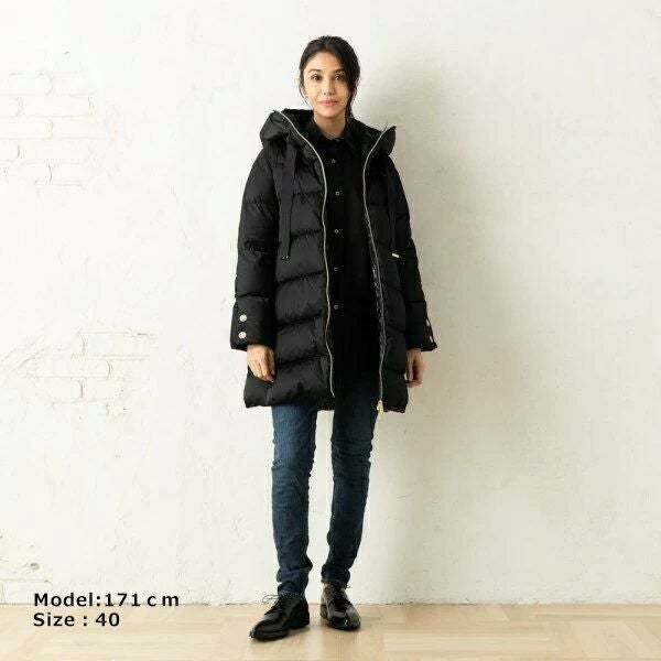 ヘルノ ダウンジャケット コート コート ポーラーテック レディース