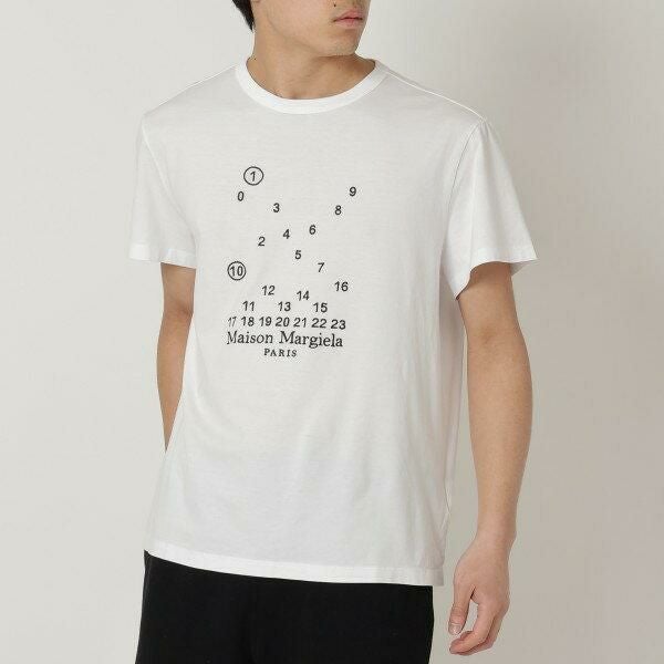 メゾンマルジェラ Tシャツ 半袖カットソー トップス メンズ Maison