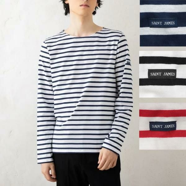 セントジェームス Tシャツ カットソー メンズ ST.JAMES 9858 T-SHIRTS