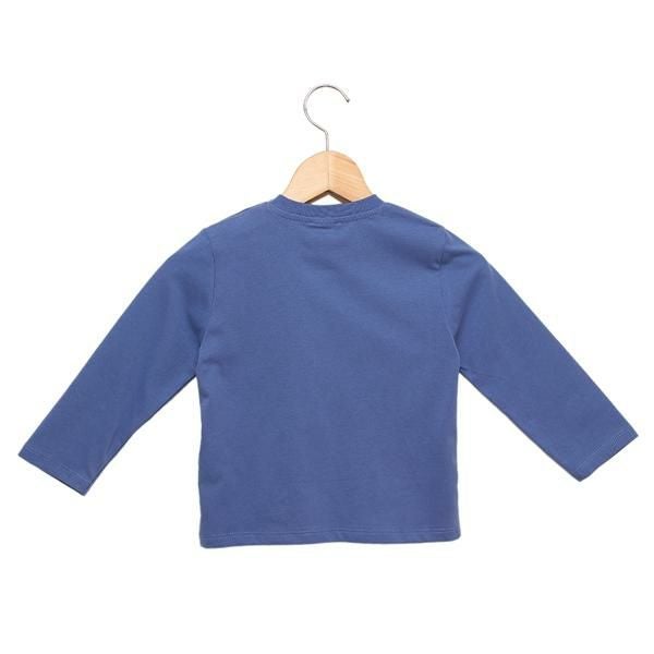 ケンゾー Tシャツ カットソー 子供服 ロングTシャツ ブルー ホワイト