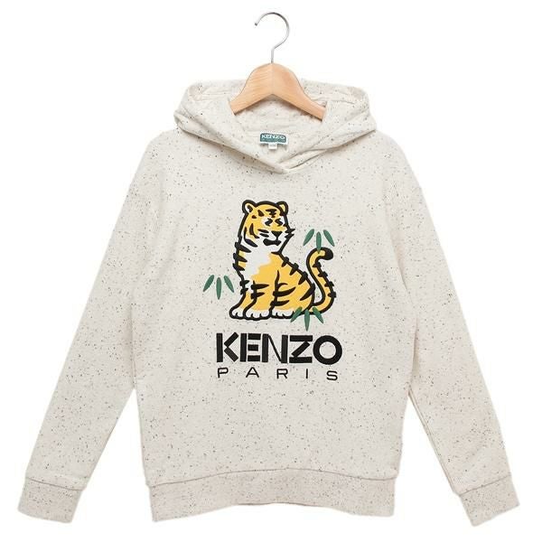 ケンゾー パーカー フーディー 子供服 ホワイト ボーイズ KENZO K60738
