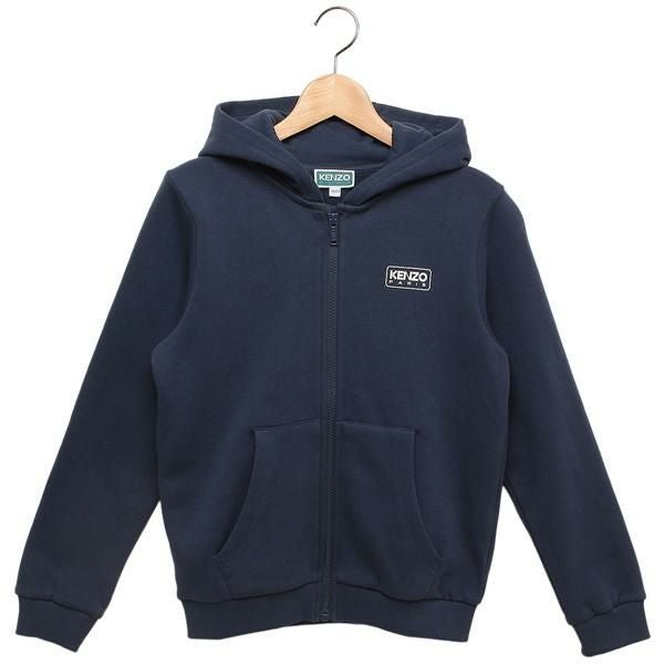 ケンゾー パーカー フーディー 子供服 ネイビー キッズ KENZO K60811