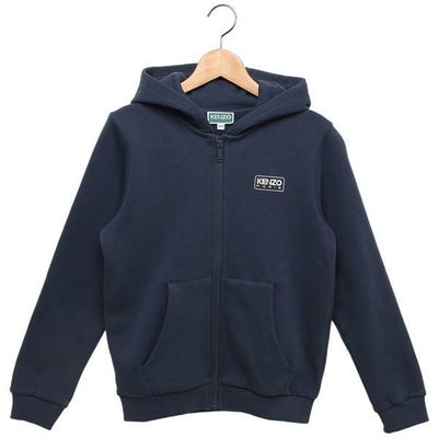 ケンゾー パーカー フーディー 子供服 ネイビー キッズ KENZO K60811 