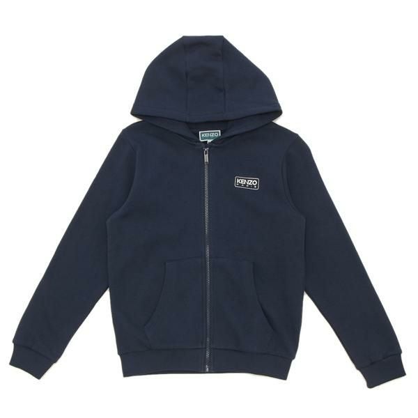 ケンゾー パーカー フーディー 子供服 ネイビー キッズ KENZO K60811