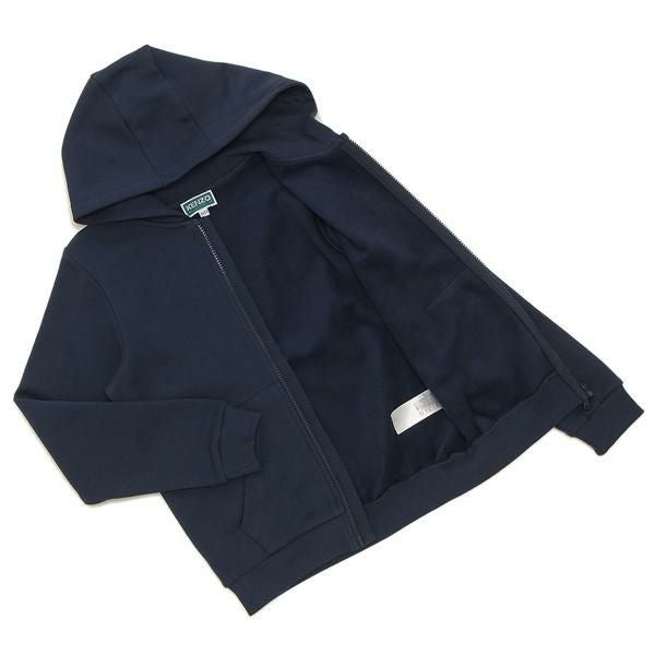 ケンゾー パーカー フーディー 子供服 ネイビー キッズ KENZO K60811