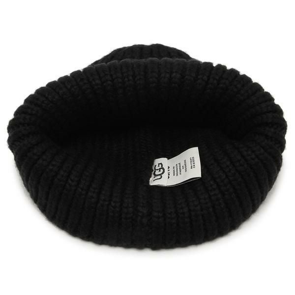 アグ 帽子 チャンキーリブビーニー ブラック メンズ レディース ユニ