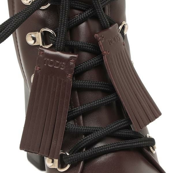トッズ ブーツ ショートブーツ ブラウン レディース TOD'S XXW02A0S180