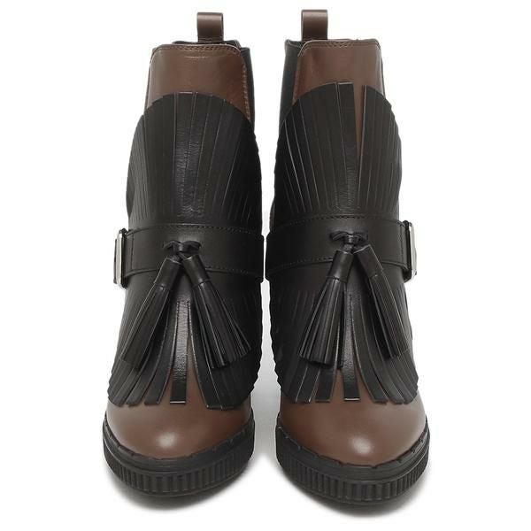 トッズ ブーツ ショートブーツ ブラウン ブラック レディース TOD'S