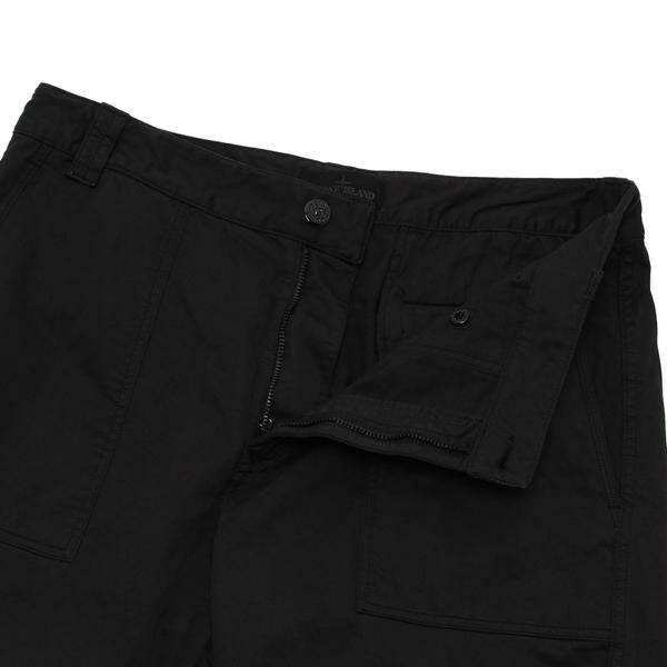 ストーンアイランド パンツ ブラック メンズ STONE ISLAND 8115337F6