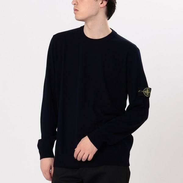 stone  ニット　数回着用 ストーンアイランド ニット セーター ネイビー メンズ STONE ISLAND