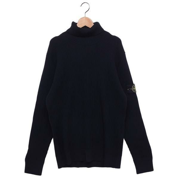 ストーンアイランド ニット セーター ネイビー メンズ STONE ISLAND