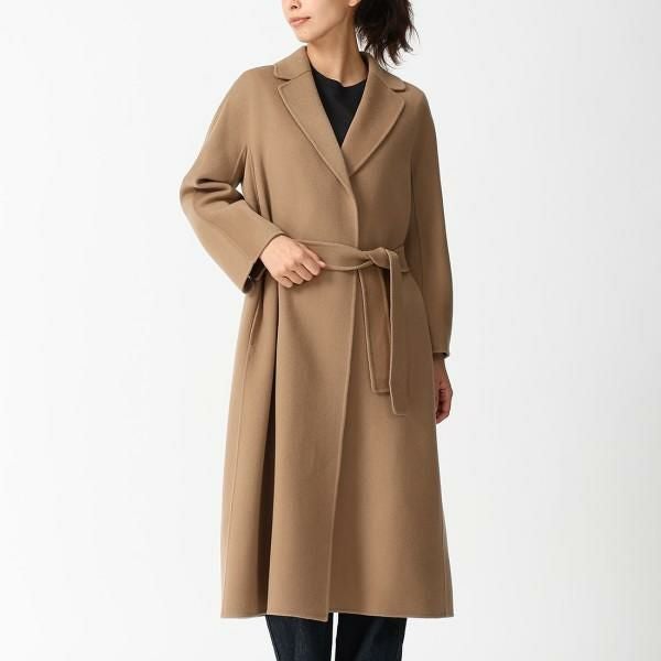 マックスマーラ コート エスチュリア S MAX MARA ブラウン レディース