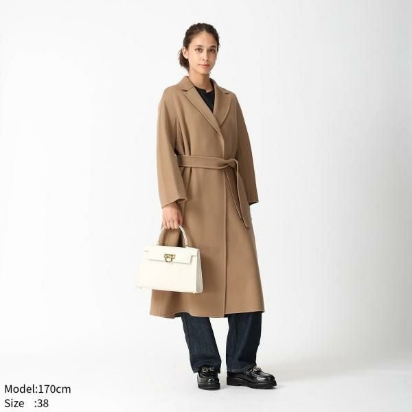 マックスマーラ コート エスチュリア S MAX MARA ブラウン レディース