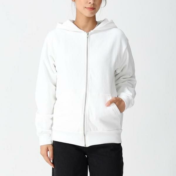 ESSENTIALS LOSANGELES パーカー ホワイト S ロサンゼルスアパレル ホワイト パーカー 2XL 【公式通販】