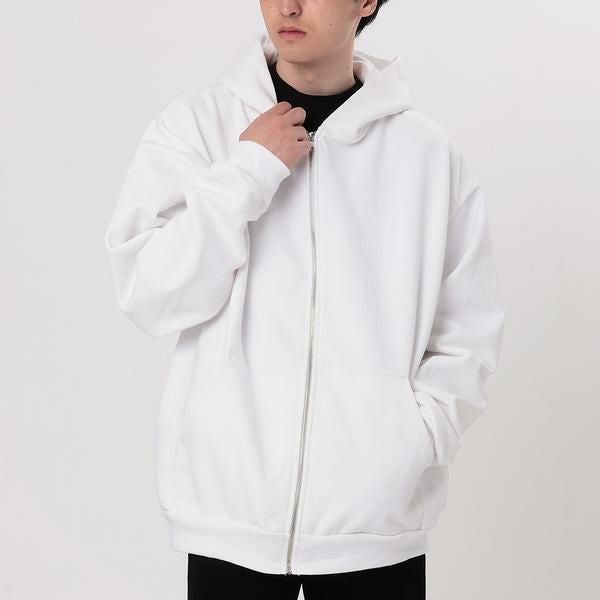 ESSENTIALS LOSANGELES パーカー ホワイト S FOG ESSENTIALS（エフオージーエッセンシャルズ） パーカー FOG